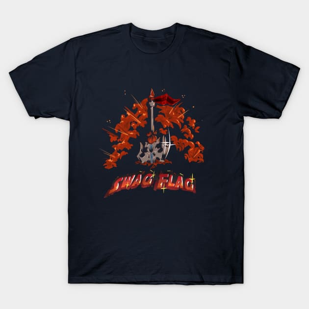 Swag Flag T-Shirt by ThePeacePigeon